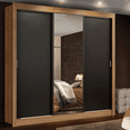 thumbnail image 2 of Ropero Closet Madesa Mônaco 3 Puertas Corredizas 1 y Espejo N, 2 of 10