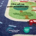 thumbnail image 3 of Sonive City Car Kids Playmat Area Rug 4ft x 6ft, Washable Nursery for Kids Bedroom Playroom, 3 of 8