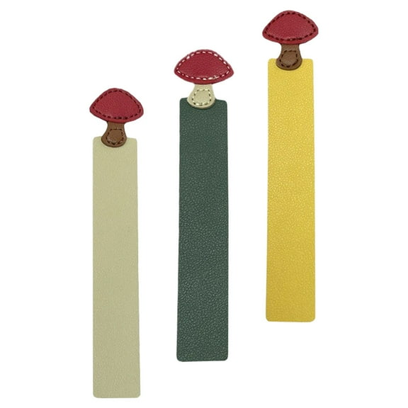 MLINS  3 Pcs Book Lights for Reading at Night Mushroom Bookmark