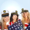 thumbnail image 3 of Captain Hats SGBETTER White Sailors Navy Yacht, paquete de 20 unidades, 3 of 7