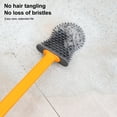 thumbnail image 2 of Escobilla de baño Bewildely con mango largo de secado rápido color blanco, 2 of 6