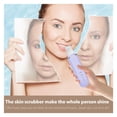 thumbnail image 6 of Skin Scrubber Face Skin Spatula Facial Scrubber Spatula for Deep Cleansing Blackhead Remover Pore Cleaner with 4 Modes (White), 6 of 7
