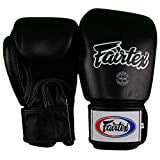 BGV1-BR Breathable Gloves Sparring Gloves for Boxing Training Color: Solid Black Size: 12 14 16 oz MMA Kick Boxing Fairtex Muay Thai Boxing Gloves