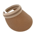 thumbnail image 1 of Sombreros de sol para mujer, sombrero de verano con protección UV, sombrero de paja de ala ancha a la moda para mujer, 1 of 5