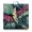 Aloha S, variant on Summer Palm Leaf Meditation Cushion - Oversized Square Floor Pillow with Vibrant Print