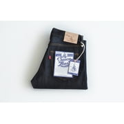 SAUCE ZHAN 316XX Men's Jeans Straight Leg Regular Fit Mid Rise Sanforized Selvedge Denim 14.5 oz