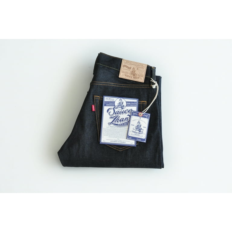 SAUCE ZHAN 316XX Men's Jeans Straight Leg Regular Fit Mid SAUCE ZHAN 316XX Men's Jeans Straight Leg Regular Fit Mid
