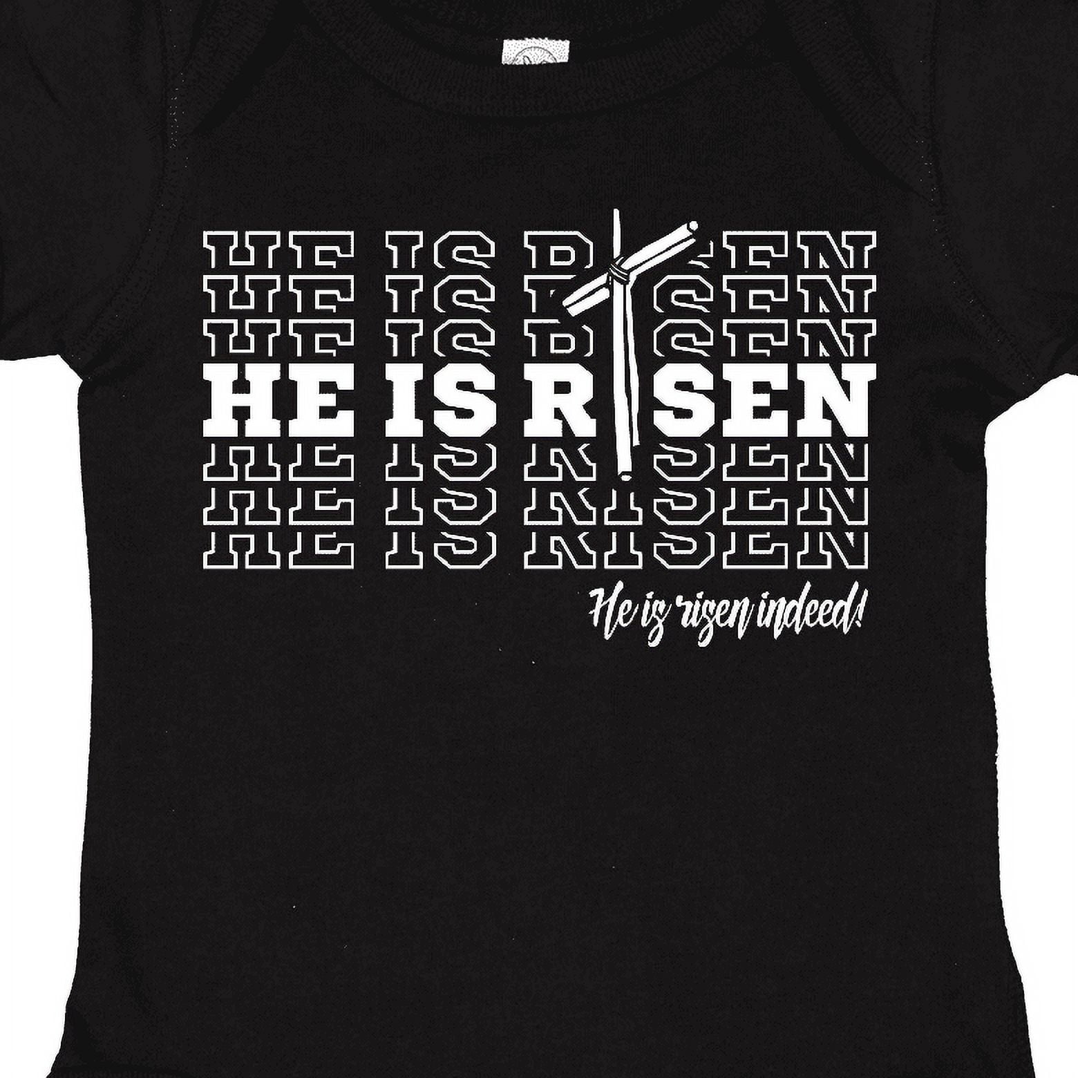 Inktastic He is Risen Mirror Words Boys or Girls Baby Bodysuit