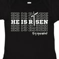 thumbnail image 4 of Inktastic He is Risen Mirror Words Boys or Girls Baby Bodysuit, 4 of 5