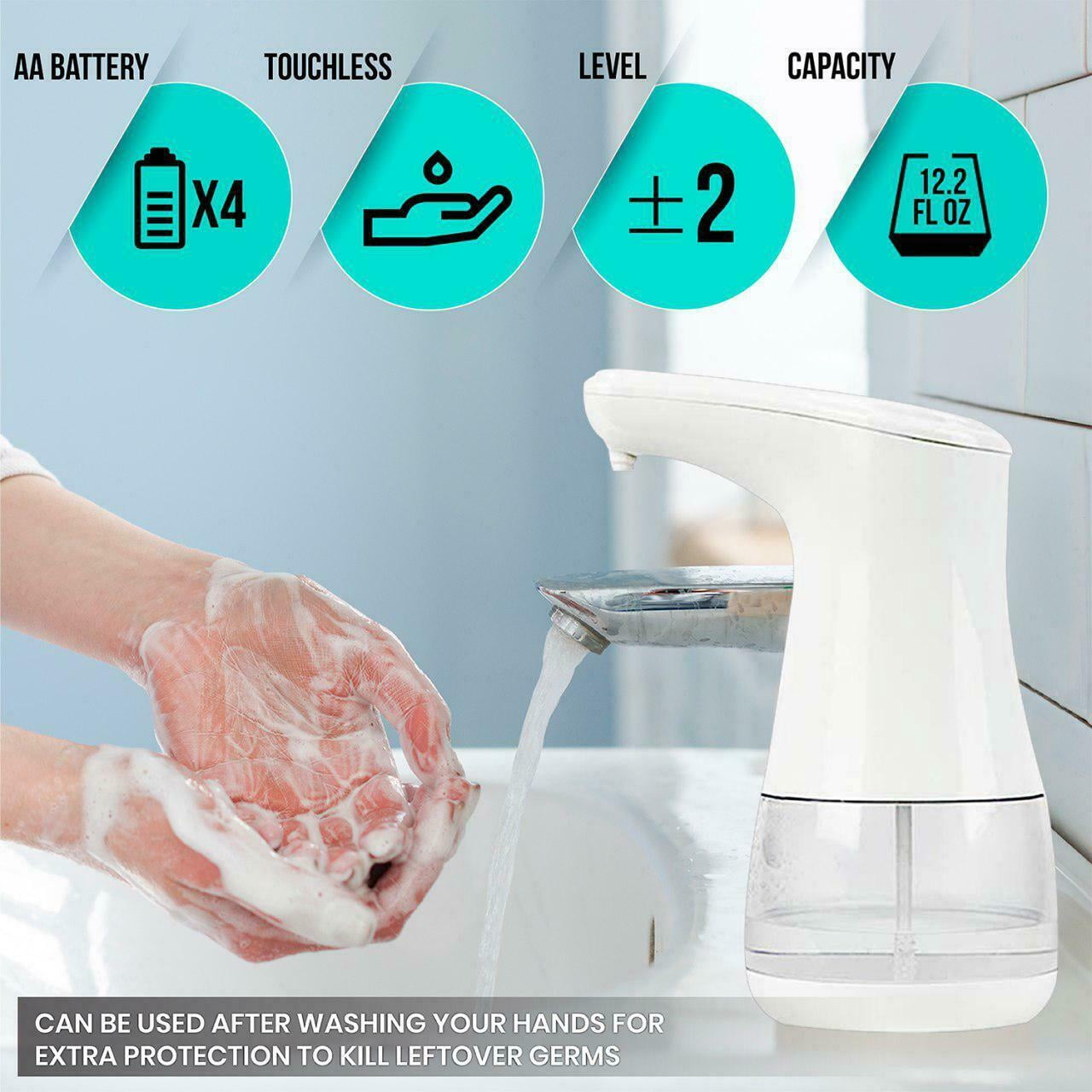 Alcohol Automatic Dispenser Infrared Induction Non-Contact Sprayer Bottles Touchless, Soap Dispenser Suitable for Home, Restaurant, School, Hotel (Alcohol)