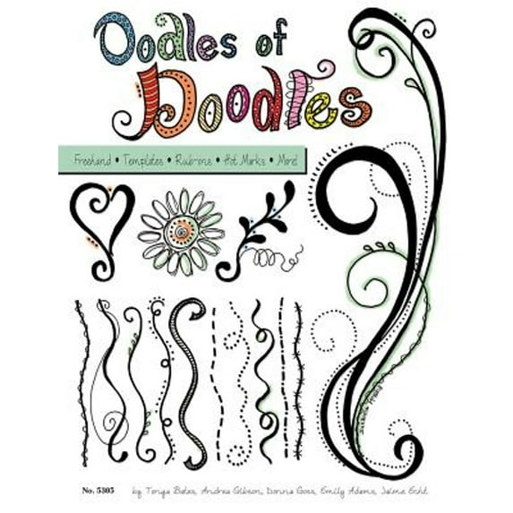Pre-Owned Design Originals: Oodles of Doodles: Freehand, Templates, Rub-Ons, Hot Marks (Paperback)