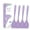 Purple, variant on Nextop Silicone Spoon Spatula Set of 4 - Heat Resistant Non-Stick Rubber Spoonula, Seamless Silicone Kitchen Scraper Utensil - Mixing, Baking & Cooking Scrapers