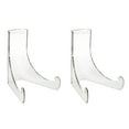 thumbnail image 1 of KAKOWELY 2pcs Plate Stand Acrylic Display Holder Rack Kitchen Plate Dish Tea Cake Holder,4.53"X3.54"X3.54", 1 of 5