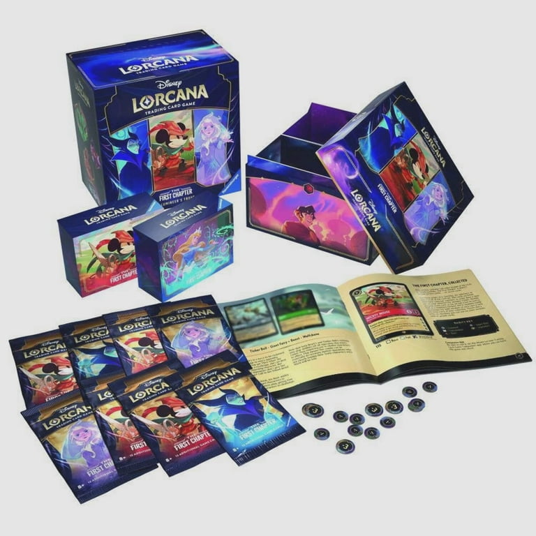 Lorcana Collector Trove - Booster Packs (8), Deck Boxes (2