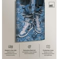 thumbnail image 2 of Blue Dreams Sneakers Canvas Modern Sneaker Art by Art Remedy, Gallery Wrapped, 10 x 15, 2 of 7