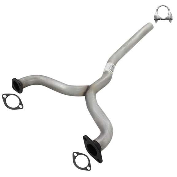 Front Y-Pipe Fits 2003-2011 Ford Crown Victoria 4.6L - Direct-Fit | Stainless Steel | Gaskets & Clamp | Northeastern Exhaust