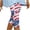 AB-Multicolor, variant on Compression Leggings for Women American Flag Print Cropped Yoga Pants Casual High Waist Tight Legging Capris Patriotic 4th of July Outfits Multicolor S Todays Sales