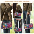 thumbnail image 4 of FORMRS Womens Shoulder Bag with Chain Strap Clutch Purse Cute Tote Handbag, Charming Floral Pattern, 4 of 7