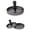 Black-1pcs, variant on CHUNYAN Hamburg Press Circular Meat Cake Press Mold Beef Pancake Press Mold Kitchen Tools Aluminum Burger Maker For Kitchen BBQ Grill
