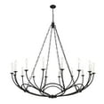 thumbnail image 6 of 16 Light Chandelier In Industrial Style-53 Inches Tall And 55 Inches Wide     -Traditional Installation Z-Lite 3500-16Mb, 6 of 9