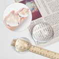 thumbnail image 3 of Lupa de cúpula de 2 estilos, pisapapeles, lente de media bola para decoración de hogar, oficina y lectura, 57 x 26 mm/77 x 36 mm., 3 of 8
