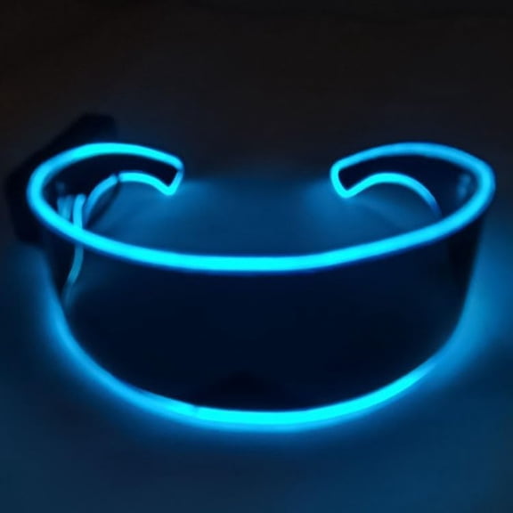 Neon LED Light Up Glasses,Flashing Party Glasses for Adults Night Club, Rave, Festival, Concert