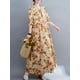 thumbnail image 5 of Vestido vintage para mujer, manga larga, estampado, grande, estilo bohemio, informal, para vacaciones, 5 of 8
