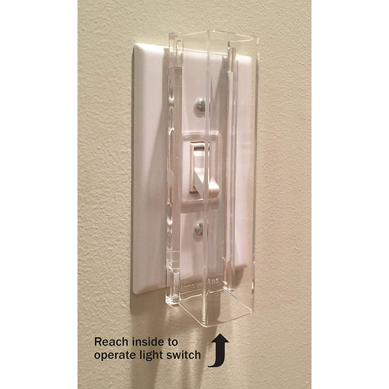 Michelangelo Grønthandler bekymre Safety Innovations 1 Gang Standard White Toggle Switch and Duplex Outlet  Plate - Walmart.com