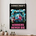 thumbnail image 2 of Movie Poster A Minecraft Movie - Group Wall Poster 2025 Size 24''x36'' - Kiloa, 2 of 5