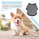thumbnail image 3 of Greeniant Chaleco para cachorros Suministros exquisitos para mascotas Ropa para perros Sin hebillas Camisa para cachorros de estilo simple Sudadera Ropa para mascotas Negro L Greeniant PT003822-08B, 3 of 6