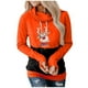 thumbnail image 2 of Pntutb, sudaderas con capucha con gráficos navideños para mujer, jersey con cuello de capucha, sudaderas con capucha de manga larga, jerséis casuales divertidos y bonitos de calabaza, tops Pntutb Pntutb-6923, 2 of 6