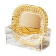 thumbnail image 2 of 4 Pcs Plateaux de Service en Plastique, Assiettes en Forme de Cœur avec Base, Assiettes Réutilisables, Plastique de Qualité Alimentaire, Léger Durable, Facile à Nettoyer, pour Fête Cuisine Camping, 2 of 9