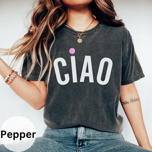 Ciao Italian Unisex Tee Language Travel Vacation T-Shirt