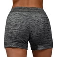thumbnail image 4 of Amzcrzy Womens Shorts Gym Shorts Spring Summer Solid Color Pockets Yoga Drawstring Outwear Sports Shorts For Women Shorts Women Running Shorts Women Athletic Shorts Women Plus Size Shorts, 4 of 7