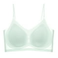 thumbnail image 3 of Sngxgn Women's Comfort Wireless Bra, Full-coverage Wirefree Bra, Cool Comfort Fabric(Light Blue,L), 3 of 6