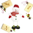 thumbnail image 6 of Gymnture christmas Christmas Snowman Table Decorations Collectible Figurines 22CM, 6 of 10
