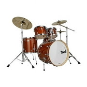 Taye  5 Piece 22 in. StudioMaple Stage Drum Shell Pack - Golden Amber