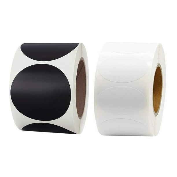 Round Stickers Grey 25mm Circle Labels With Dispenser Box Color Coding Dot Sticker Waterproof Removable Roll Of 500