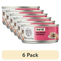 (6 pack) Special Kitty Salmon Dinner Pate Wet Cat Food, 5.5 oz Can