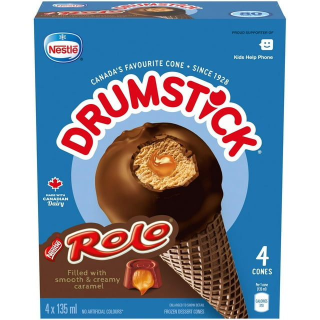 NESTLÉ® DRUMSTICK® ROLO® Cones, 540 ML