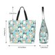 thumbnail image 5 of Disketp Colorful Dog Bolsa Tote Estampada para Mujer, Bolso de Hombro y de Mano para Compras y Viajes, 5 of 8
