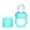 Blue, variant on Baby Food Feeder Fresh Fruit Vegetable Feeder Silicone Pacifier Teether Teething Toy Nipple for Infant Toddler Kid Easy to