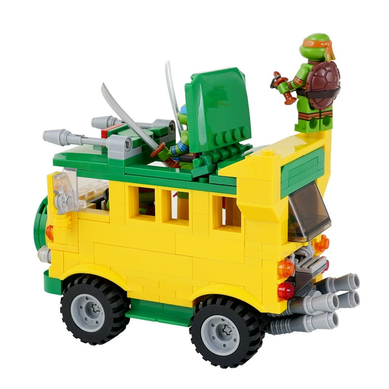 toybuy Mutant Ninja Turtles Pizza Truck Building Blocks 290 Piece