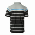thumbnail image 2 of Gioberti Mens Single Stripe Polo Shirt with Pocket, 2 of 3