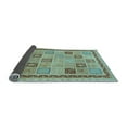 thumbnail image 2 of Ahgly Company Indoor Rectangle Oriental Light Blue Modern Area Rugs, 2' x 3', 2 of 4