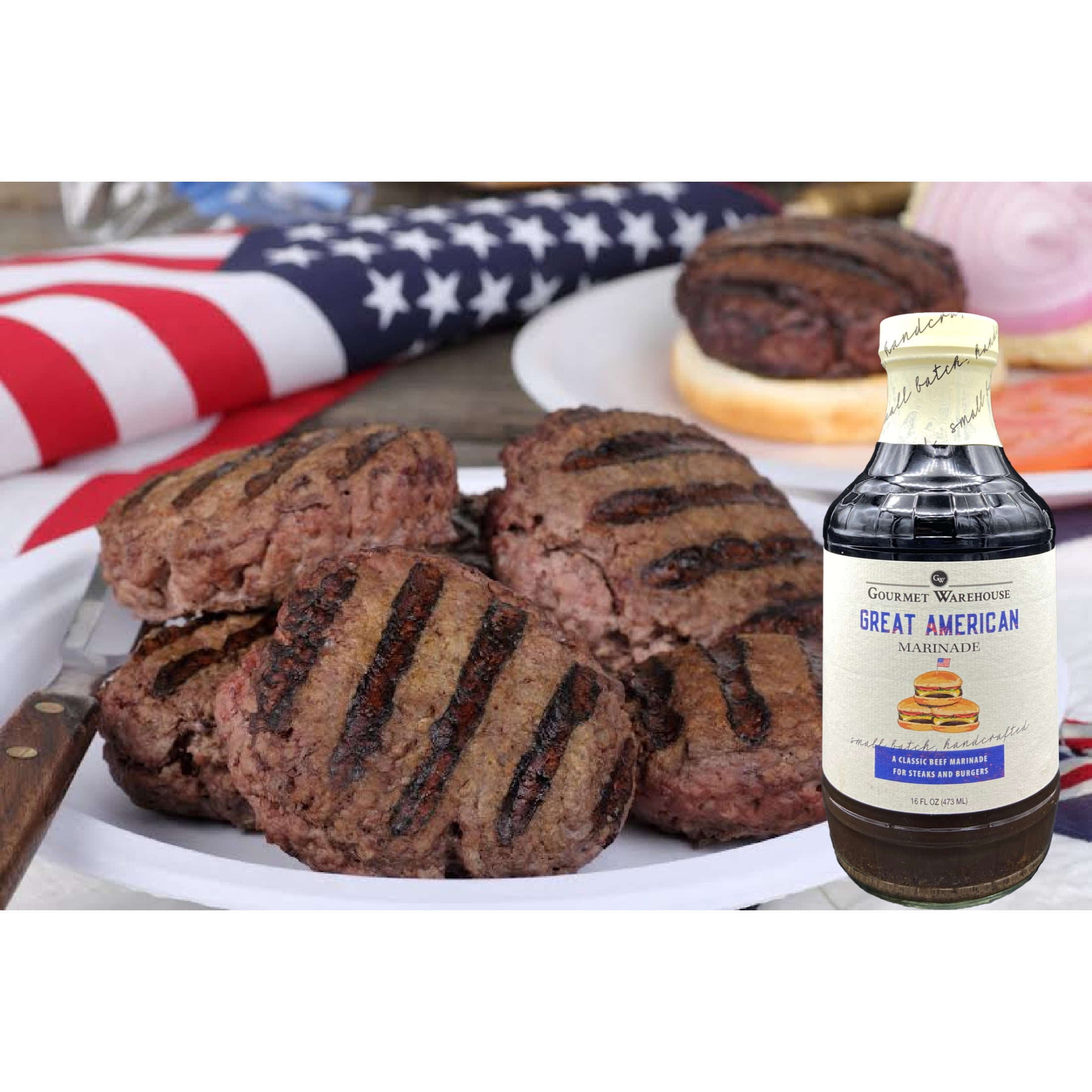 Gourmet Warehouse Great American Marinade, 16 oz