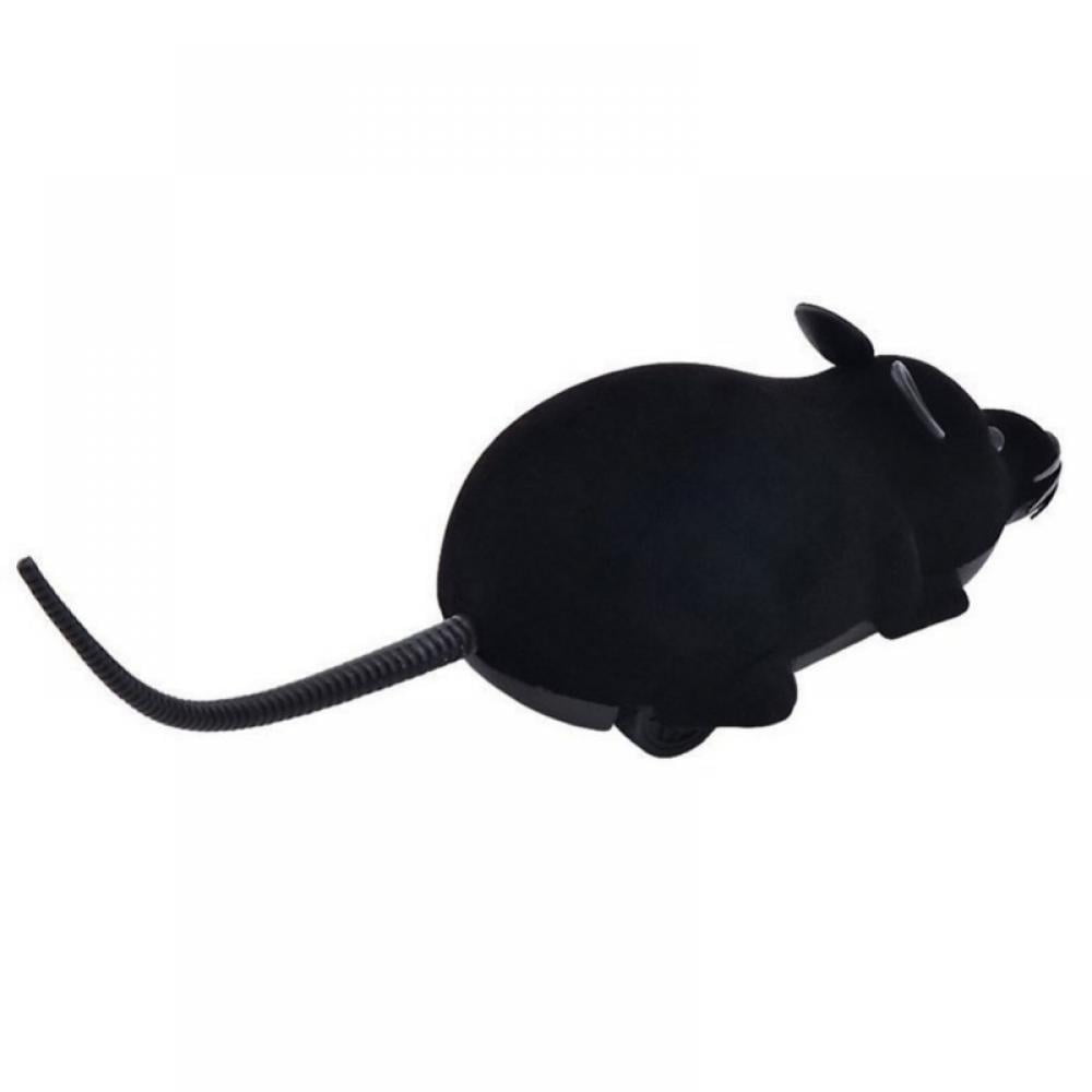 EleaEleanor Mouse Robotic Cat Toy ,Rotated Rat Toy for Cats, Funny Wireless Electronic Remote