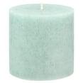 thumbnail image 3 of Mainstays Unscented Decorative Mottled Pillar Candles, 3x3inch tall, Green Mottled Color, 3 of 5