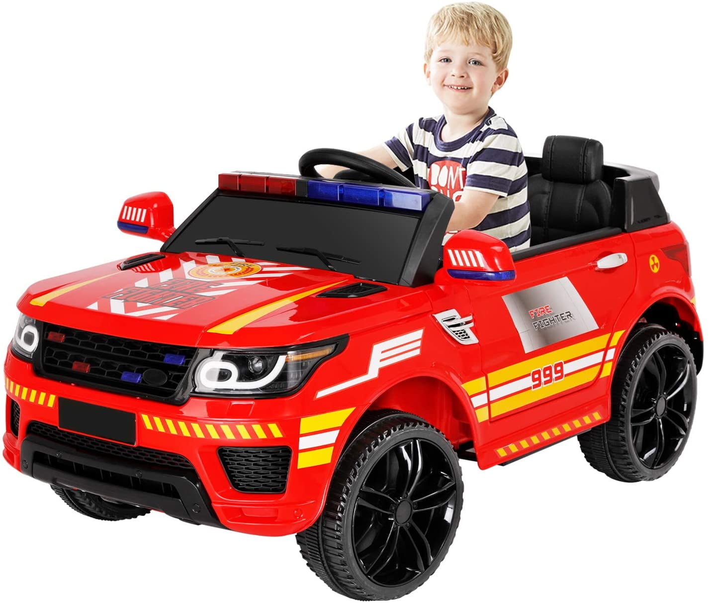 toy police car with policeman