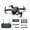 black 4K Double Camera, variant on Tarmeek Drones with Camera for Adults 4K,15 Mins Long Flight Time,GPS 5G FPV Quadcopter for Beginners with Optical Flow Positioning,Auto Return Home,Follow Me,Waypoint Flight,Brushless Motor